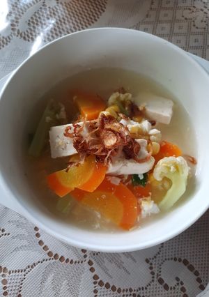 Foto resep Sup Jagung Telur