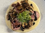Una foto di filetto maiale