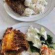 Ikan Baronang Goreng
