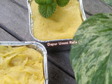 Sweet Potato Flan (Puding ubi jalar) ala Ummi Rafa