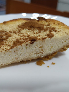 Una foto de Tarta de queso al microondas