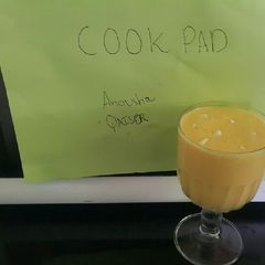 A picture of Mango shake.