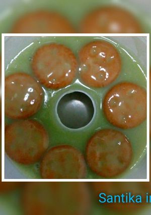 Foto resep Puding biskuit kelapa