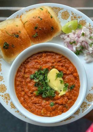 A picture of Pav bhaji #M2mib.