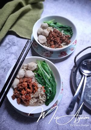 Foto resep Mie Ayam ala Vien