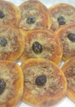 صورة لوصفة ميني بيتزا 🍕😋