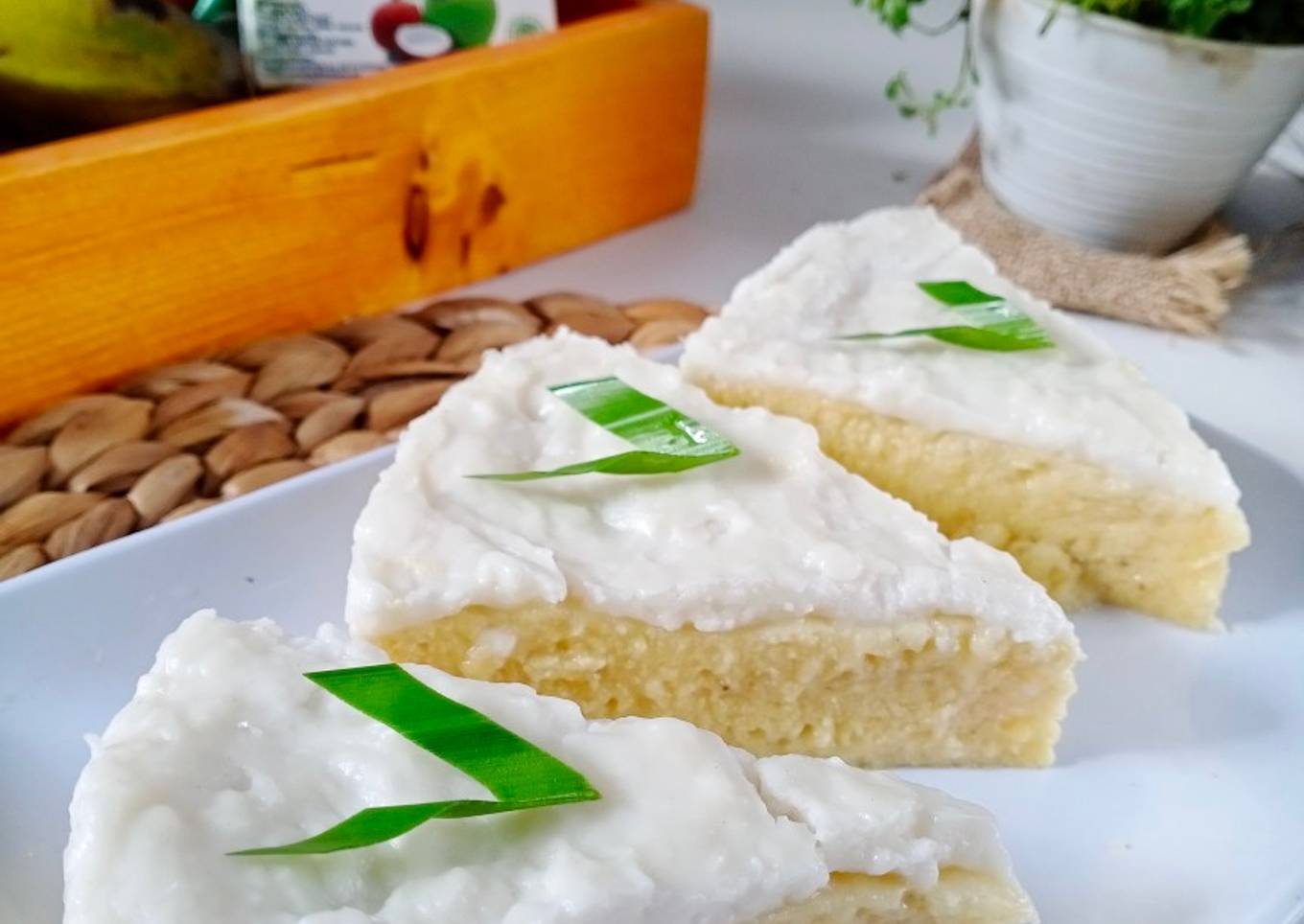 Kue talam pisang