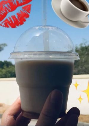 صورة لوصفة قهوة باردة بالتوفي 🥤
