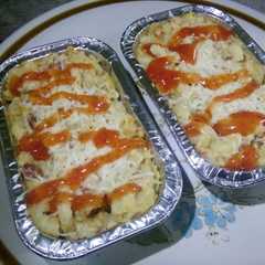 A picture of Makaroni schotel kukus simple.