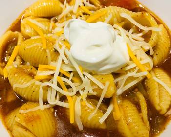 Latest Recipe Meatless Enchilada Pasta  Delicious Steady