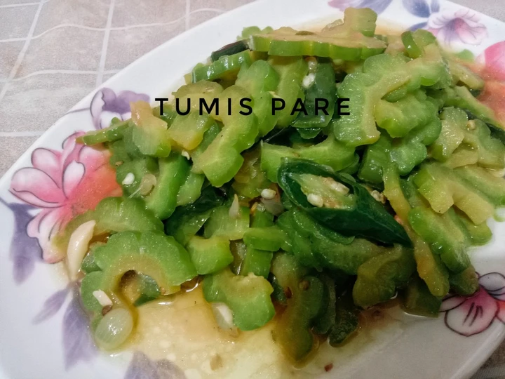 Langkah Gampang Membikin Resep Tumis Pare Ebi yang Lezat Sekali Anti Ribet, Lezat Sekali