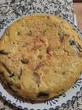 Tortilla de Setas Confitadas y Patatas