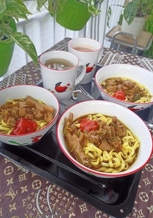 Foto resep Mie Ayam (versi mie telor)