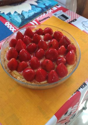 Una foto de Tarta de frutilla