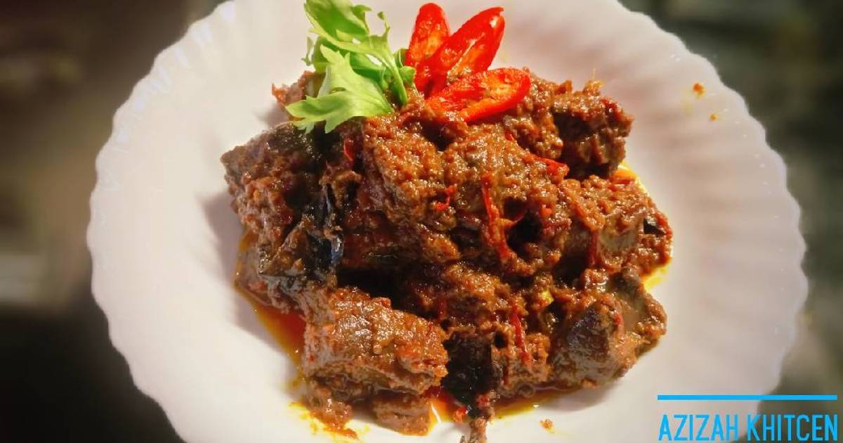 Resep Rendang hati sapi oleh Azizah Kitchen Cookpad