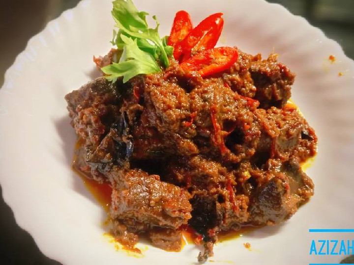  Resep buat Rendang hati sapi dijamin gurih