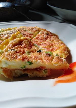 Foto resep Telur dadar keju