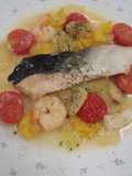 Acqua pazza style salmon
