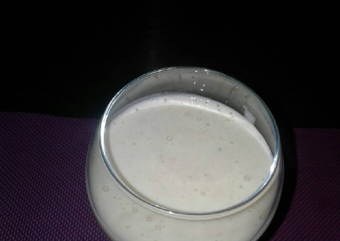 Banana milk shake