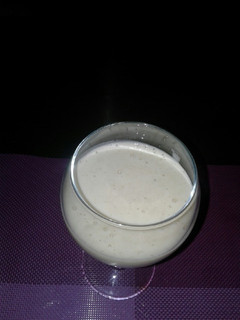 A picture of Banana milk shake.