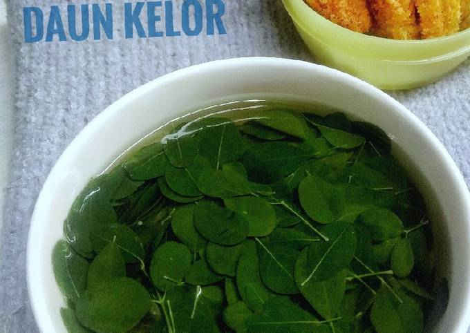 Resep Sayur Bening Daun Kelor Oleh Mamafano Cookpad