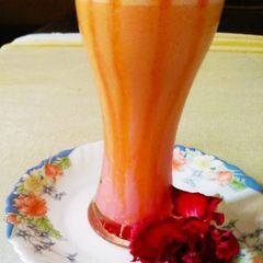 A picture of Rose Pineapple Lassi.