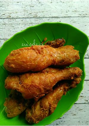 Foto resep Ayam goreng balut telur