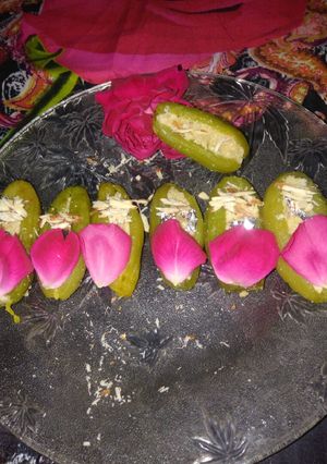 A picture of Parval ki mithai.