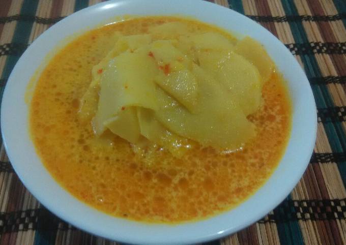 Ternyata ini lho! Resep bikin Rebung Santan Pedas dijamin nagih banget