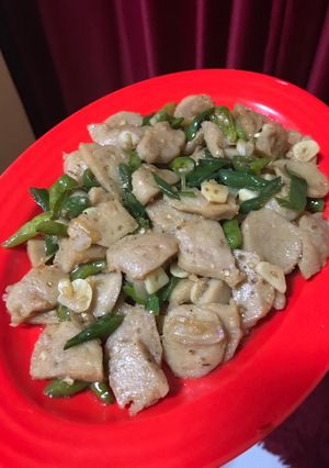 Foto resep Bakso tumis cabai bawang