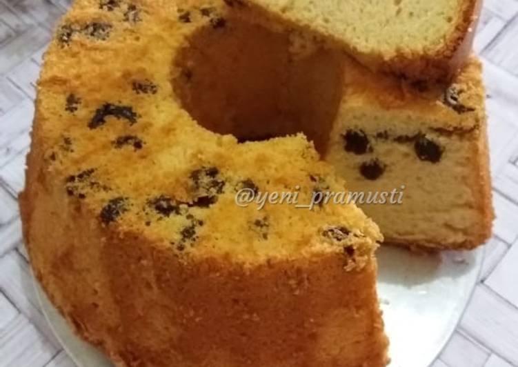 Chiffon Gula merah Kismis