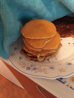 Una foto de Tortitas sin mantequilla americanas