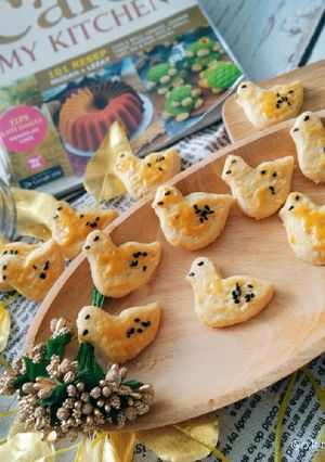 Foto resep Salted Egg Yolk Butter Cookies