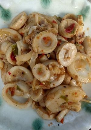 Foto resep Oseng Rebung pedas manis