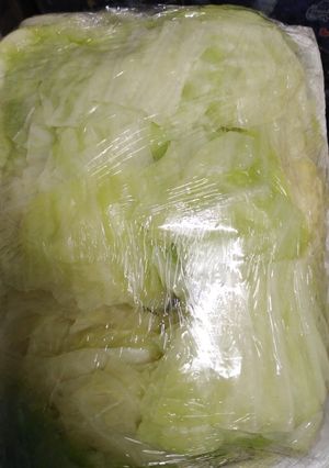 صورة لوصفة تخزين الكرنب (الملفوف) 😋😋