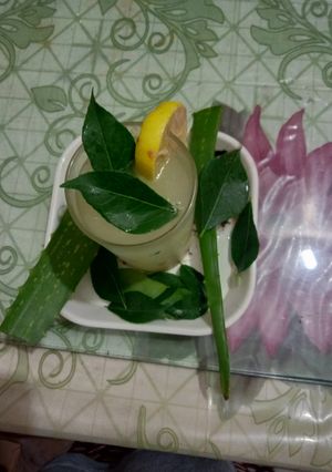 A picture of Healthy Aloe Vera Juice.