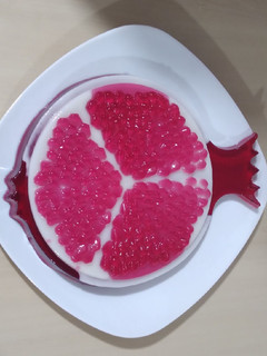 عکسی از دستور ژله انار یلدا