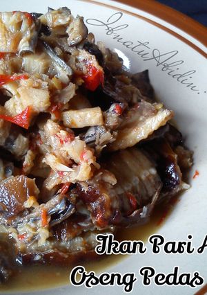 Foto resep Ikan Pari Asap Oseng Pedas Merica