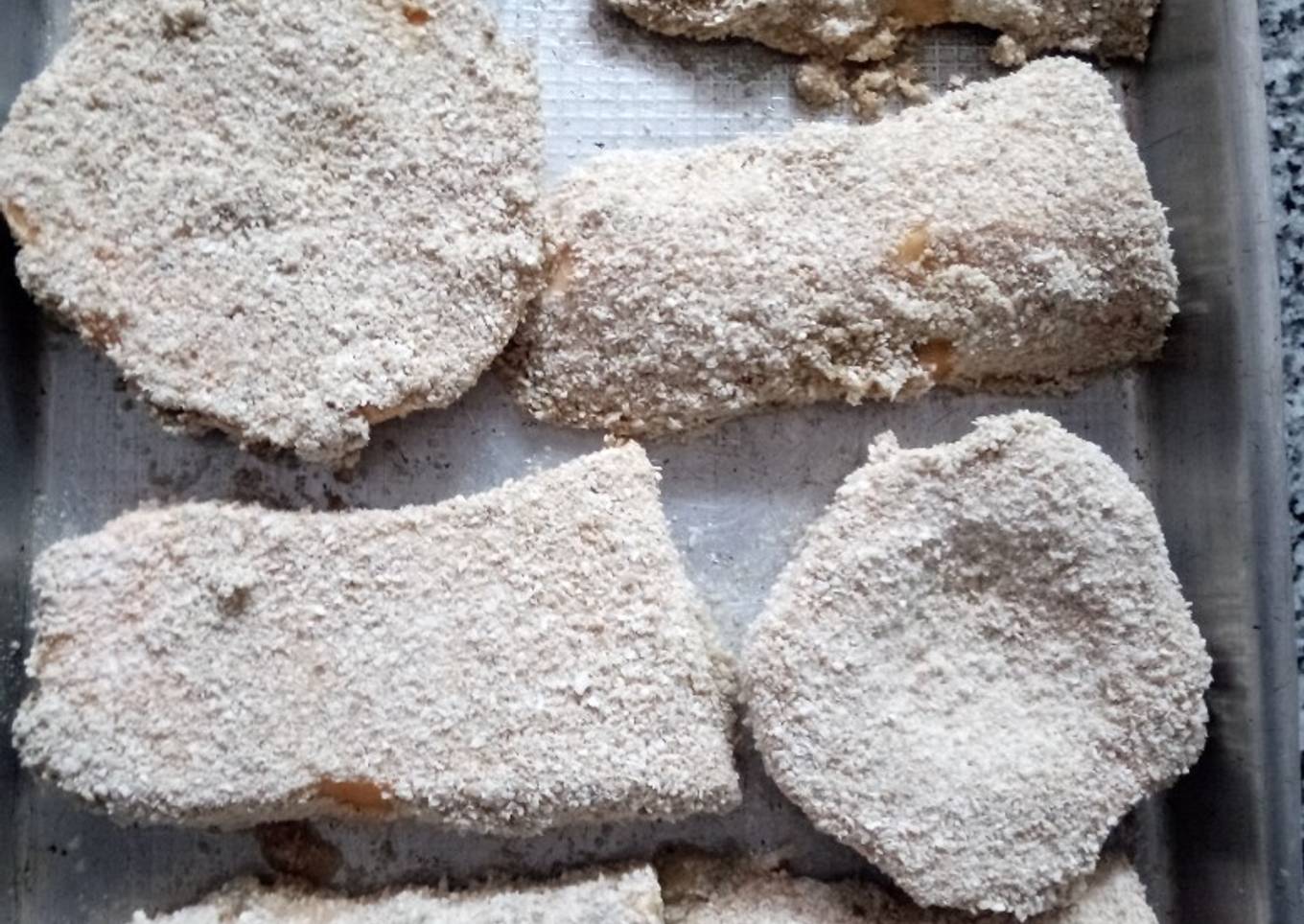 Milanesas de calabaza