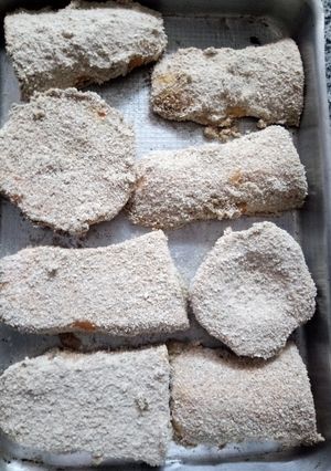 Una foto de Milanesas de calabaza