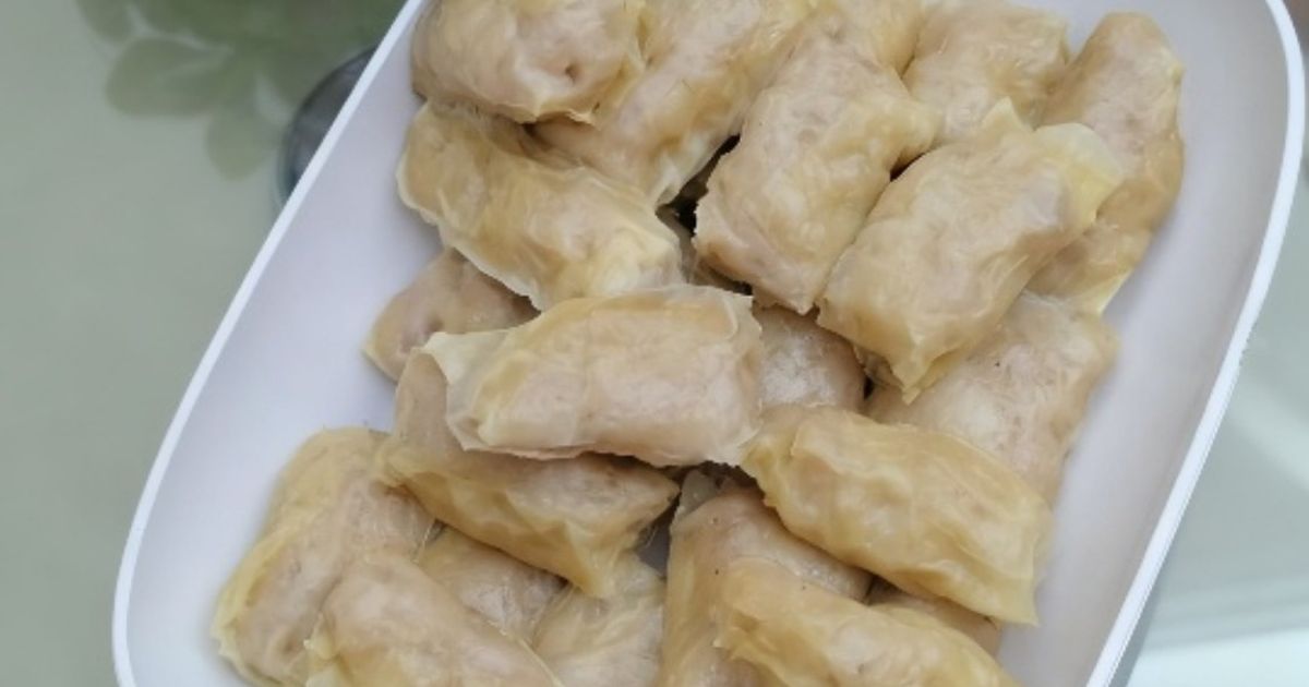 Lumpia ayam mini -kulit tahu-