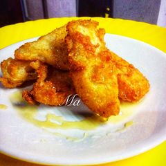 A picture of Jackfruit fritters.