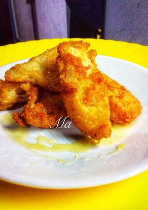 A picture of Jackfruit fritters.