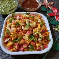 A picture of Farali bhel.