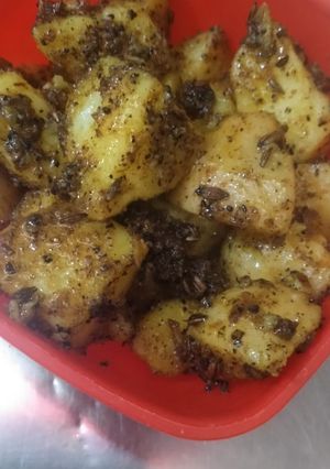 A picture of Masala Potatoes.