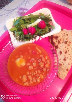 عکسی از دستور خوراک لوبیا