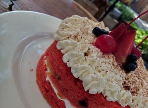 Una foto de Pastel petit red velvet