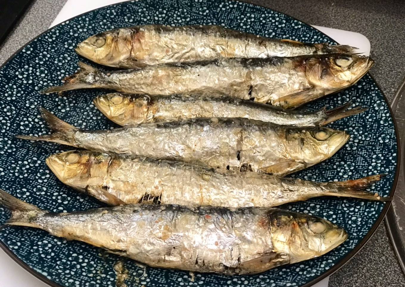 Sardinas al horno (en rejilla)