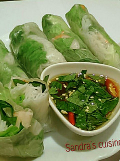 越式米線春捲 的食譜成品照片