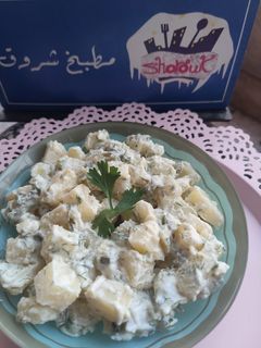 صورة لوصفة سلطة بطاطس بالمايونيز(بتاعة بيتزاهت)